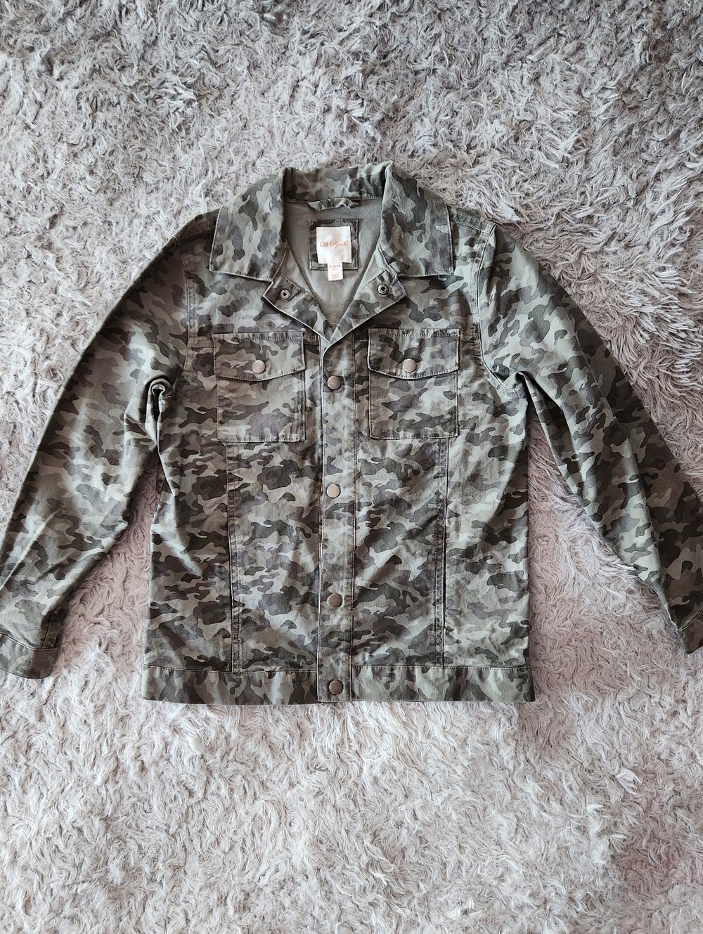 Boys Camo Jacket